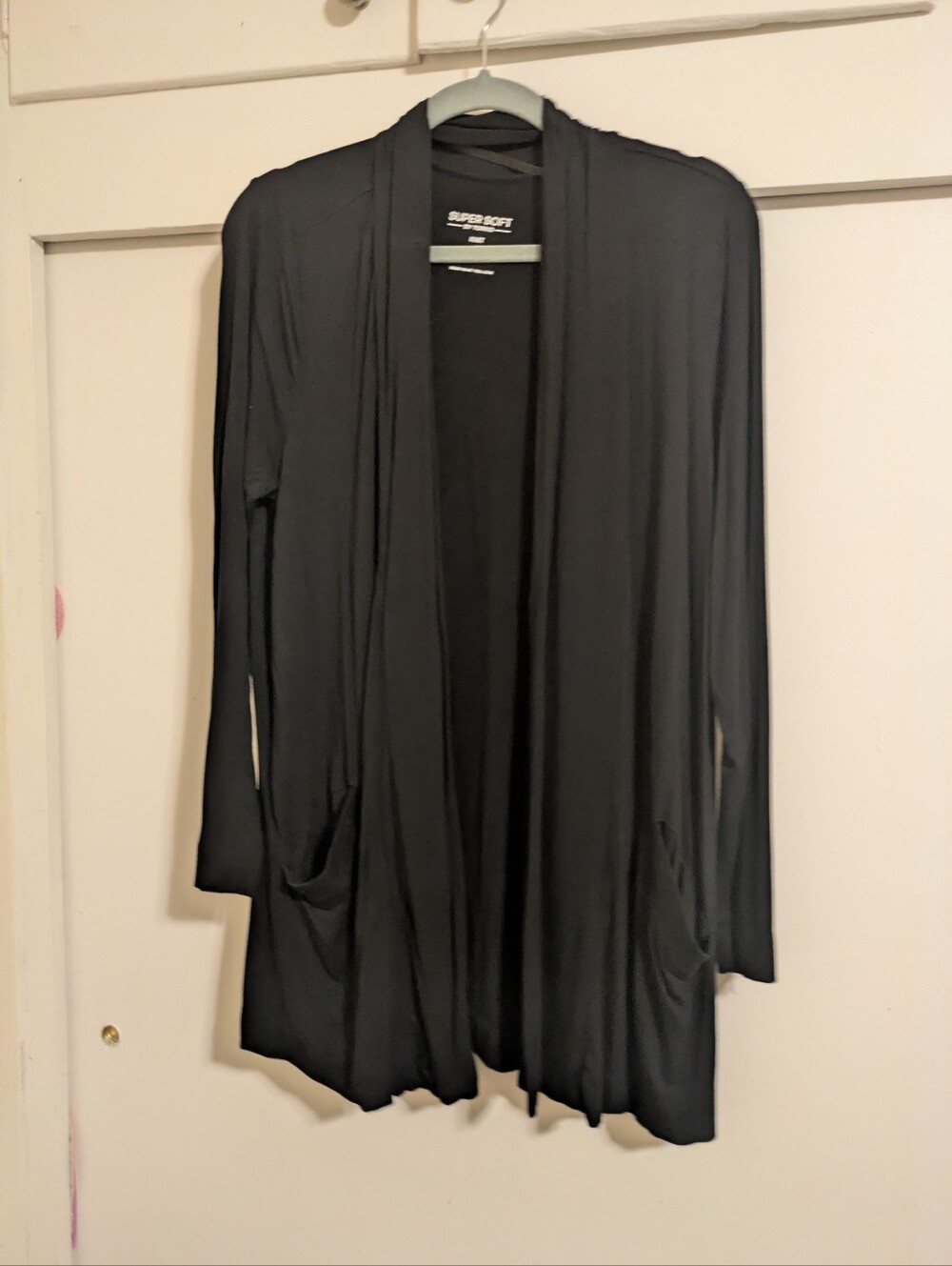 torrid Black Open-Front Lightweight Cardigan